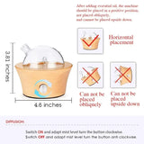 20ML Wooden Glass Aromatherapy Pure Essential Oils Diffuser Waterless Aroma Diffuser Air Nebulizer Household Humidifier For Home Aimak Store