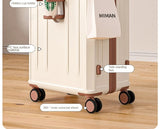 KO-KU 2024 Suitcase Set Female 20 Inch Boarding Suitcase USB/Type-C Port Water Cup Holder 26/28 inch Male Large Capacity Luggage Aimak Store