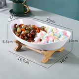 Internet Famous Fruit Tray Creative Modern Home Decoration Multilayer Nordic Style Luxury Snack Tray Aimak Store