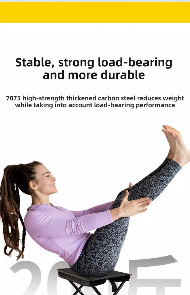 Outdoor Portable Folding Stool Lightweight and Convenient Folding Stool Camping Travel Fishing Portable Stool Aimak Store