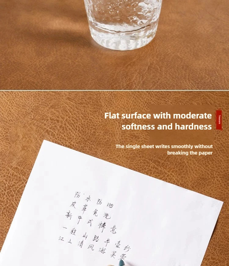 Retro Mousepad Mouse Pad Large Waterproof Non-slip PU Suede Desk Mat Computer Keyboard Desk Pad Mouse Mats Gaming Accessories Aimak Store