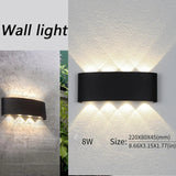 LED Wall Lamp Waterproof IP66 Indoor Outdoor Lamp  Garden Lights for Living Room Hallway Bedroom Decor Aimak Store
