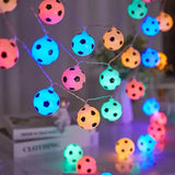 1pc 10/20LED Football String Lights Creative Atmosphere Lamp Battery Powered For Restaurants Window Displays Room Holiday Decor Aimak Store