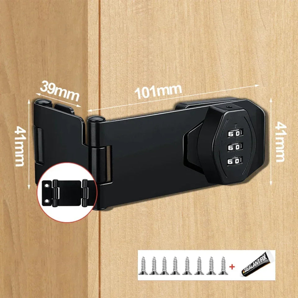 Security Digit Combination Lock 3 Digit Cabinet Password Locks Refrigerator File Cabinet Door Drawers Home Security Hardware Aimak Store