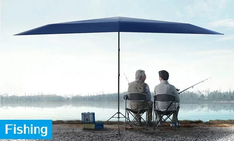 4.2M/4.6M Anti-UV Automatic Folding Sun Shade Covering Rooftop Car Cover Waterproof Car Umbrella with Remote Control Aimak Store