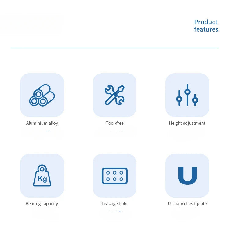 Adult bath chair Bathroom Chair Shower Seat Adjustable Height Shower Chair for Senior Bath Chair for Elderly Bathroom Stool Aimak Store