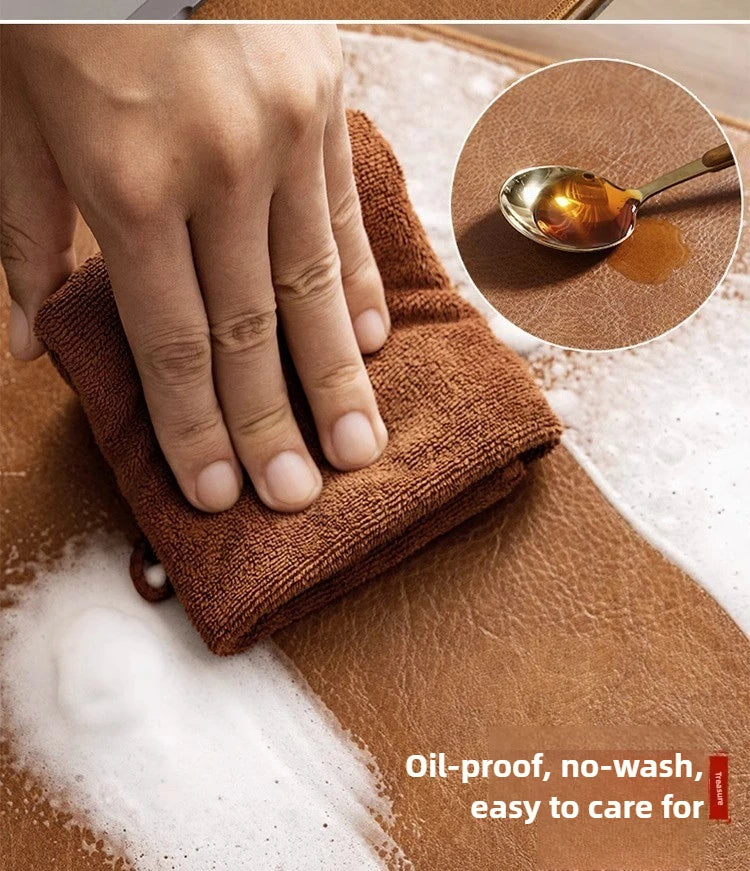 Retro Mousepad Mouse Pad Large Waterproof Non-slip PU Suede Desk Mat Computer Keyboard Desk Pad Mouse Mats Gaming Accessories Aimak Store