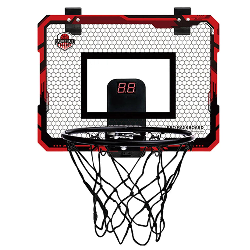 Kids Mini Basketball Hoop With Electronic Scoreboard Ball Sport Backboard Outdoor Indoor Excersise Accessory Funny Game Toys Aimak Store