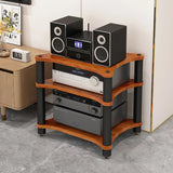 HiFi amplifier rack cabinet shock mount removable CD player video audio equipment metal tripod Desktop tripod stand speaker Aimak Store