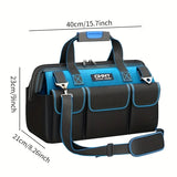 Multifunctional Tool Bag Thickened Large Capacity Waterproofed Wear-Resistant Toolkit MultiPocket Electrician Storage Bag Aimak Store