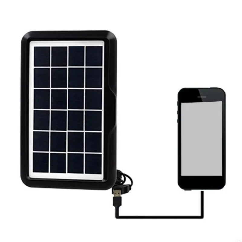 Efficient 10W Solar Phone Charging with USB Port Phone Charging Waterproof Solar Charging for Hiking Camping & Travel Need C7AC Aimak Store
