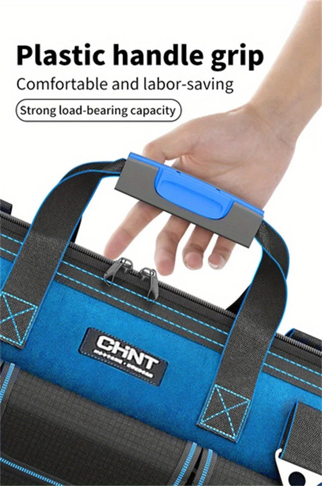 Multifunctional Tool Bag Thickened Large Capacity Waterproofed Wear-Resistant Toolkit MultiPocket Electrician Storage Bag Aimak Store