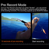 Ourlife MTR60 Pro 5K Action Camera 2 inch IPS Touch Screen 170° 30M Waterproof WiFi 5X Zoom Action Helmet Sports Camera With EIS Aimak Store