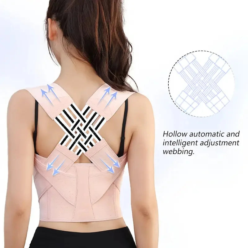 Posture Corrector for Women and Men, Adjustable Shoulder Posture Brace, Back Straightener Posture, Used for Middle Upper Spine Aimak Store