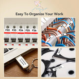 Potable Mini Printer P12 Adhesive Label Printer No Ink Printing Bluetooth Pocket Labeller with Cutter or 3PK Continue Label Roll Aimak Store