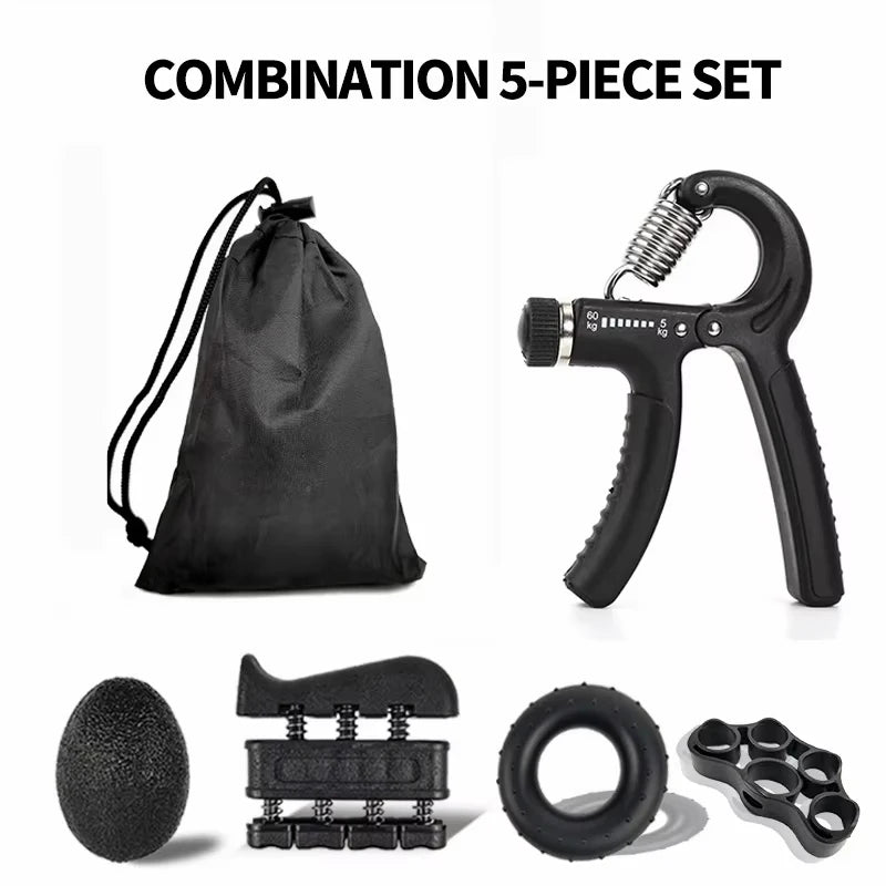 Grip Strength Trainer, Hand Squeezer Adjustable Resistance, Hand Grip Strengthener for Muscle Building and Injury Recovery Aimak Store