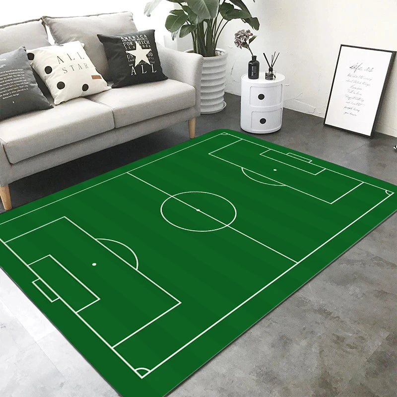 Football Stadium Pattern Carpet Kitchen MatEntrance Doormat Bedroom Floor Decoration Living Room Carpet Bathroom Anti-slip rugs Aimak Store