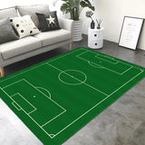 Football Stadium Pattern Carpet Kitchen MatEntrance Doormat Bedroom Floor Decoration Living Room Carpet Bathroom Anti-slip rugs Aimak Store