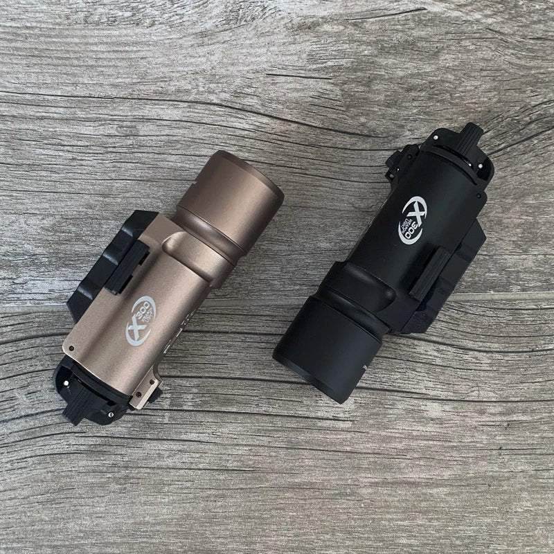 Tactical Airsoft Surefir X300U X300 Ultra 600lm LED Flashlight Rifle Weapon Pistol Scout Hunting Gun Outdoor Light Fit 20MM Rail Aimak Store