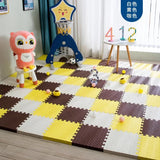 12pcs Foam Baby Play Mat Puzzle Mat Kids Interlocking Exercise Tiles Rugs Floor Tiles Toy Carpet Soft Carpet 30*30*1cm Aimak Store