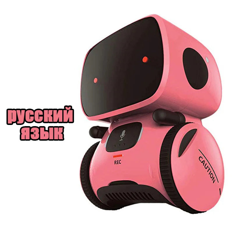 Toy Robot Intelligent Robots Russian & English & Spanish Version Voice & Touch control Toys Interactive Educational RC Robot Aimak Store