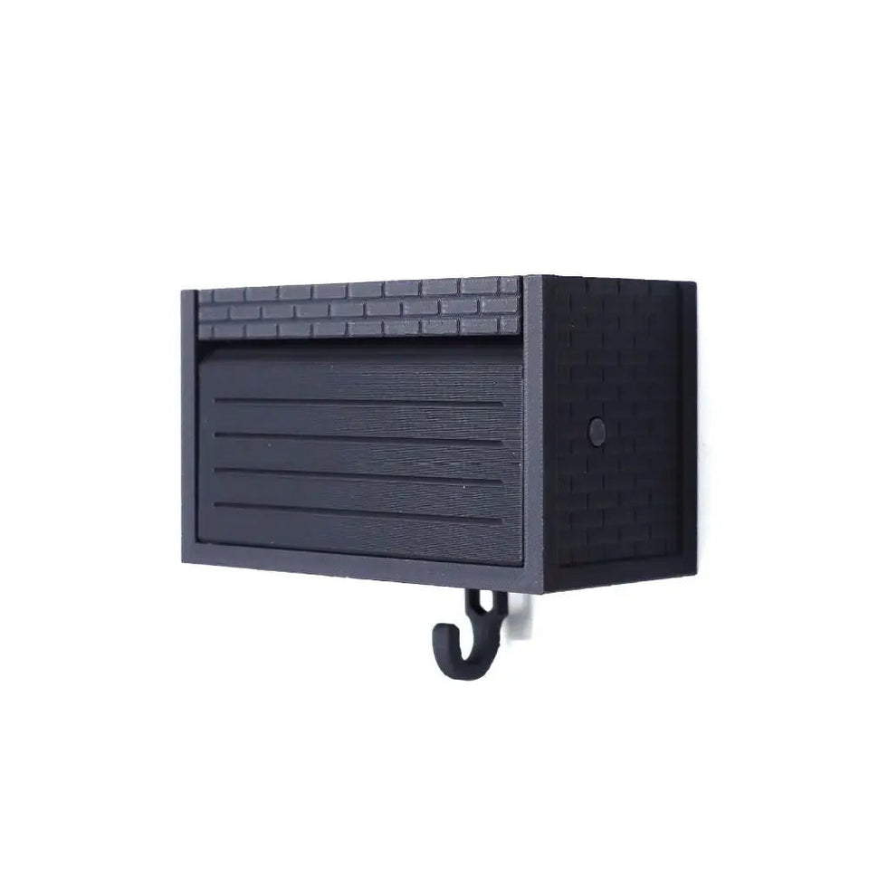 Car Garage Key Holder with Opening Door Wall Mount with Car Garage 3D Printed Key Organizer Easy to Install Versatile Key Hooks Aimak Store