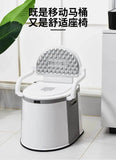 Portable and Portable Toilet for Household Use Urinal for Elderly People When Getting Up At Night and Toilet for Pregnant Women Aimak Store
