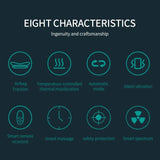 Electric Lumbar Traction Massager Adjustable Vibration Waist Massager Wa ist Spine Support Back Massage Machine Waist masajeador Aimak Store