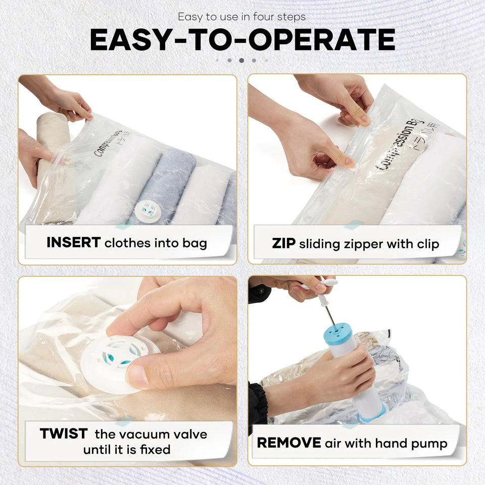 45x36x20cm Vacuum Storage Backpack Durable, Ideal for Travel Backpack  Commuter Backpack Lightweight Bag Vacuum Bag for Clothing Aimak Store