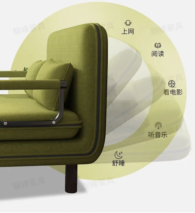 AOLIVIYA Folding Bed Small Bed Simple Design For Office Hospital Nap Rest Bedroom Single Home Use A2 Aimak Store