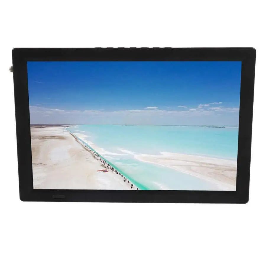 14-Inch Portable Rechargeable Digital TV for Car - ATSC, Screen Share, EU Plug (110-220V)