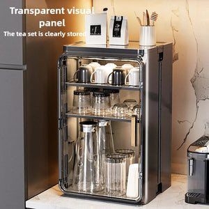 Dustproof Cup Storage Rack Desktop Tea Cup Holder Water Cups Holder Tea Set Storage Box Coffee Mug organizer Aimak Store