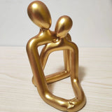 Couple Sculpture Abstract Resin Sculpture Love Sculpture Romantics Couple Figure Modern Sculpture Decorations Gift Dropshipping Aimak Store