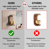 Wooden Door Bell Japanese Wind Chime Room Decor Home Front Doorbell Landscape Bell Garden Decoration Shopkeeper Remind Bell 풍경 종 Aimak Store