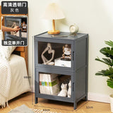 Modern Simple Storage Small Night Stand Household Bedside Table Solid Wood Bedchamber Large Capacity Home Furniture Aimak Store