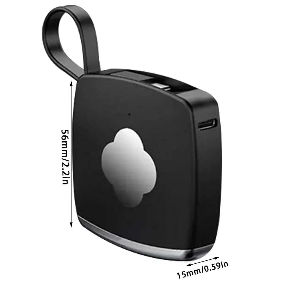 2000mAh Power Bank Portable Power Station With Lanyard External Battery Charger For IOS Lightweight Phone Charging Power Bank Aimak Store