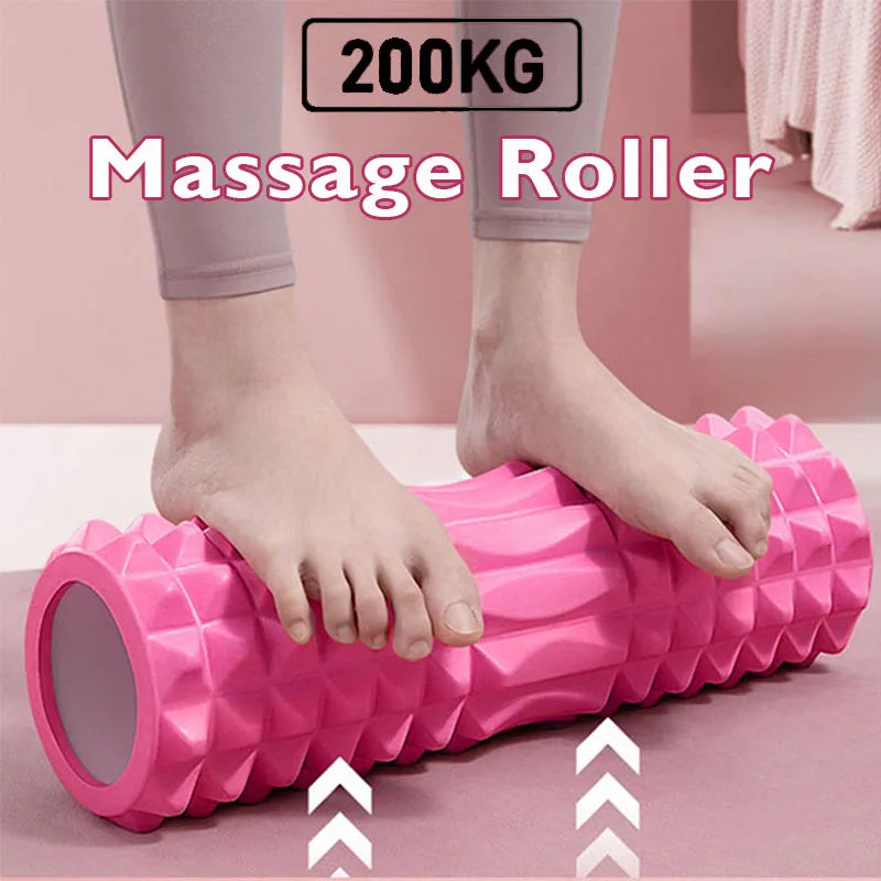 30cm Yoga Column Gym Fitness Pilates Foam Roller Exercise Back Massage Roller Yoga Brick Home Fitness Equipment Aimak Store