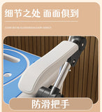 Bathroom Chair for Elderly with Backres Folding Shower Seat for Safety Non-Slip Locking Ideal for Senior Citizen Pregnant Women Aimak Store