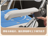 Bathroom Chair for Elderly with Backres Folding Shower Seat for Safety Non-Slip Locking Ideal for Senior Citizen Pregnant Women Aimak Store