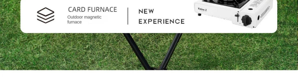 [Without Gas Cylinder]Portable Gas Powered Stove Burner Household Stainless Steel Camping Gas Stove Outdoor Butane Gas Cooktops Aimak Store