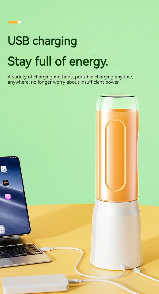 New Portable Automatic Juice Press Fruit Juice Blender USB Rechargeable Wireles Mini Juice Press Kitchen Tools Baby Food Blender Aimak Store