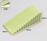 Anti-slip Door Stopper Rubber No Need to Punch Holes It Can Move Doorstop Household Use Anti-collision Front Wedge Home Aimak Store