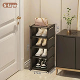Multiple Layers Shoe Organizer Shoe Rack Organizer Space Saving Rack For Wall Corner Stackable Shelf  Adjustable Saving Cabinet Aimak Store