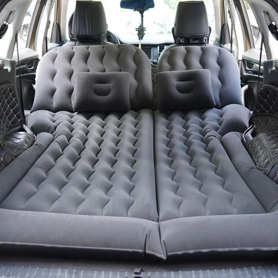 68.9*51.2in Portable Car Inflatable Camping Mattress With Pillows Air Pump Auto Air Bed Mattress SUV Sleeping Pad Tools Aimak Store