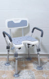 Adult bath chair Bathroom Chair Shower Seat Adjustable Height Shower Chair for Senior Bath Chair for Elderly Bathroom Stool Aimak Store