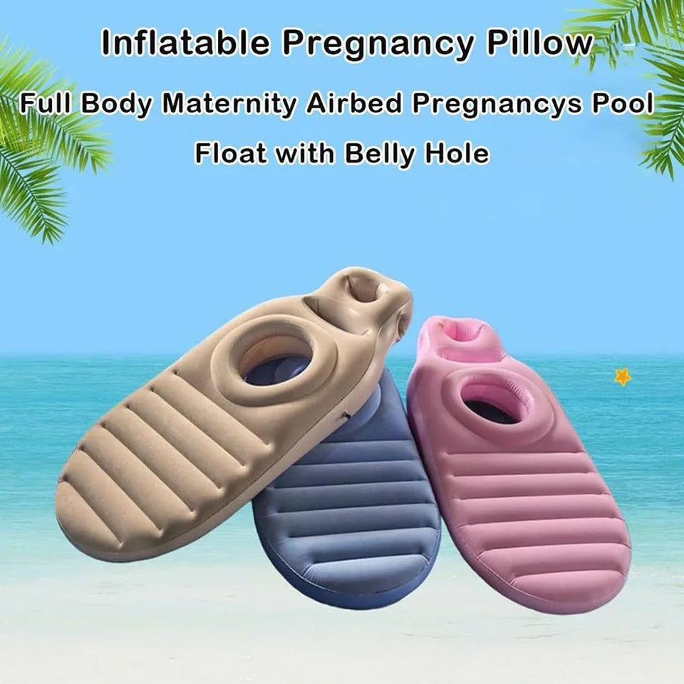 Inflatable Pregnancy Mattre Yoga Mat For Pregnant Women Inflatable Mat Mattress Pregnancy Maternity Body Bed Pillow Sleeping Mat Aimak Store
