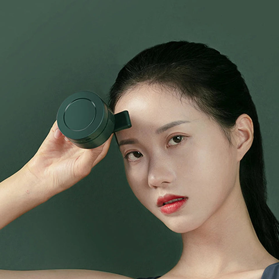 Hanging Neck Waist Fan Portable Electric Air Cooling Fan USB Charging Bladeless Hanging Fan 900mAh for Outdoor Home Working Aimak Store