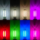 USB Touch Control LED Night Light Atmosphere Light Edison Bulb Incandescent Lamp LED Filament Light Bulb Bedroom Decoration Aimak Store