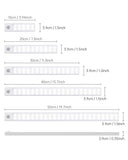 10/20/30/40/50CM Under Cabinet Led Light Sensor Movement Rechargeable Wireless Led Lamp Night Light Cupboard Bedroom Wardrobe Aimak Store