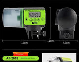 Cool Automatic Fish Feeder Digital Fish Tank Aquarium Electrical Plastic Timer Feeder Food Feeding Dispenser Tool Fish Feeder Aimak Store